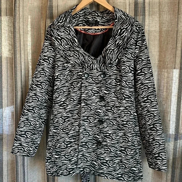 Sandro Studio Zebra print jacket - Picture 1 of 8